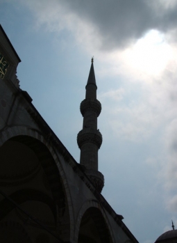 Minaret on the Blue Mosque