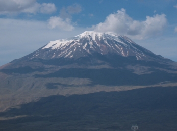 Mount Ararat, near the Turkey/ Iran border