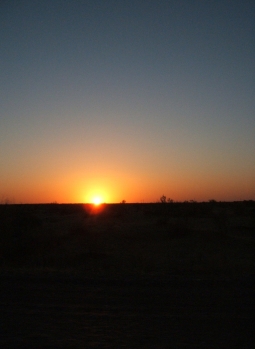 Karakum Desert Sunset 